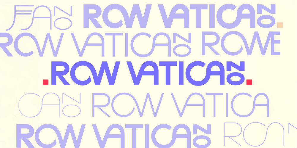Row Vaticano font