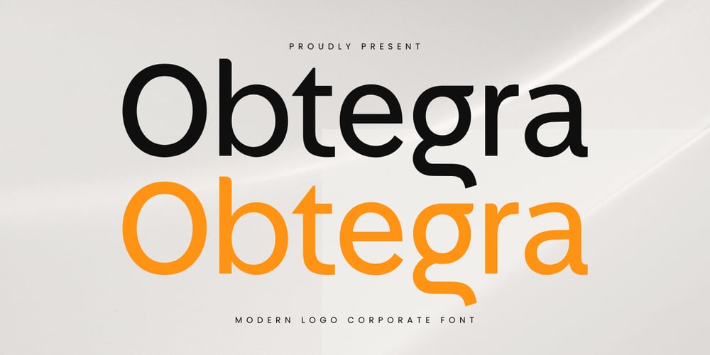 Obtegra font