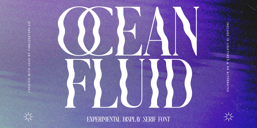 Ocean Fluid font
