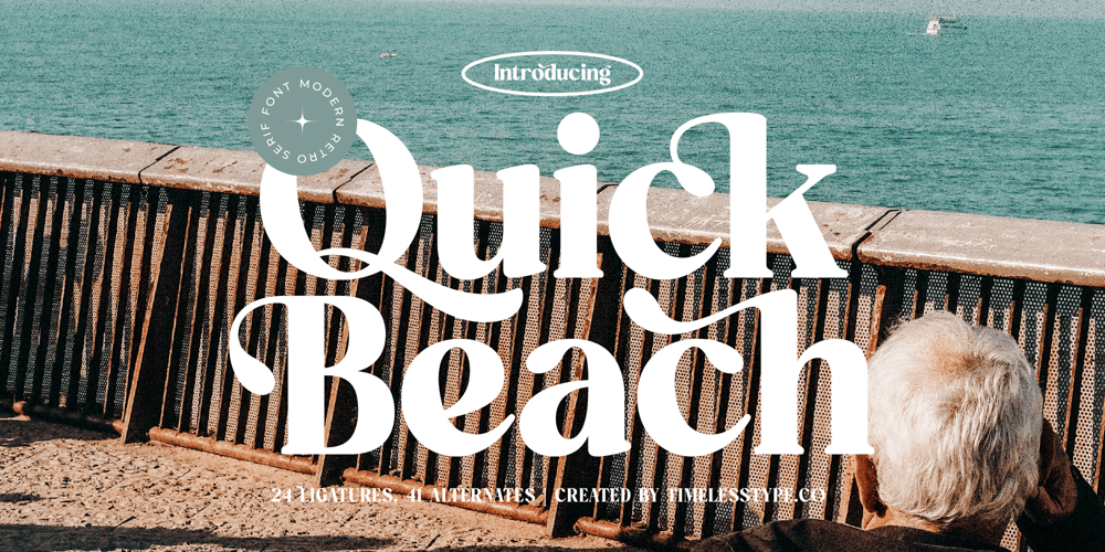 Quick Beach font