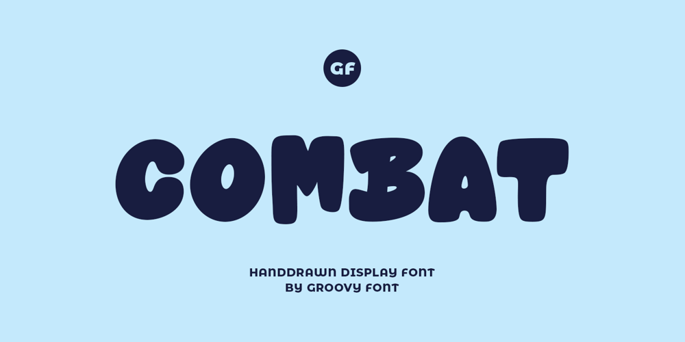 GF Combat font