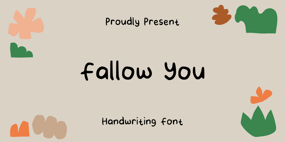 Fallow You font