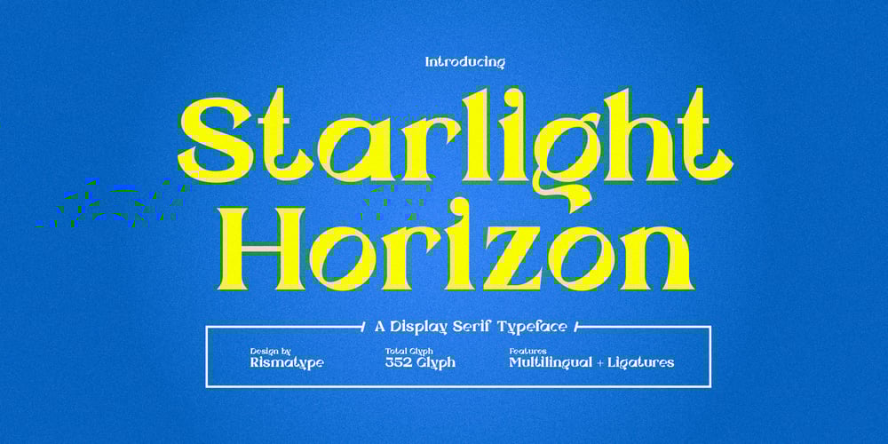 Starlight Horizon font
