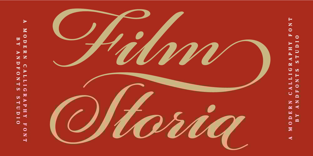 Film Storia font