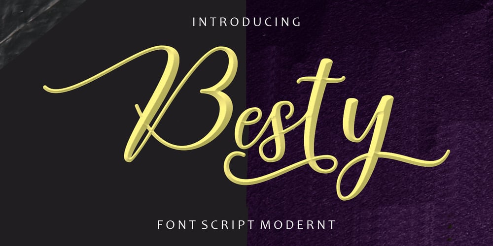 Besty font