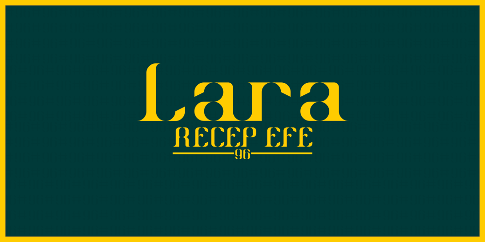 Lara font