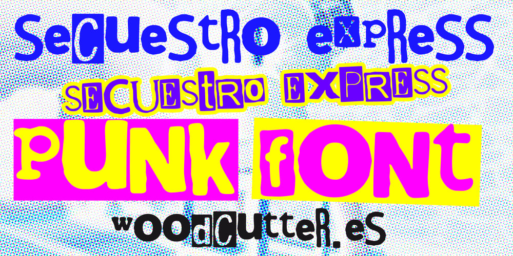 Secuestro Express font