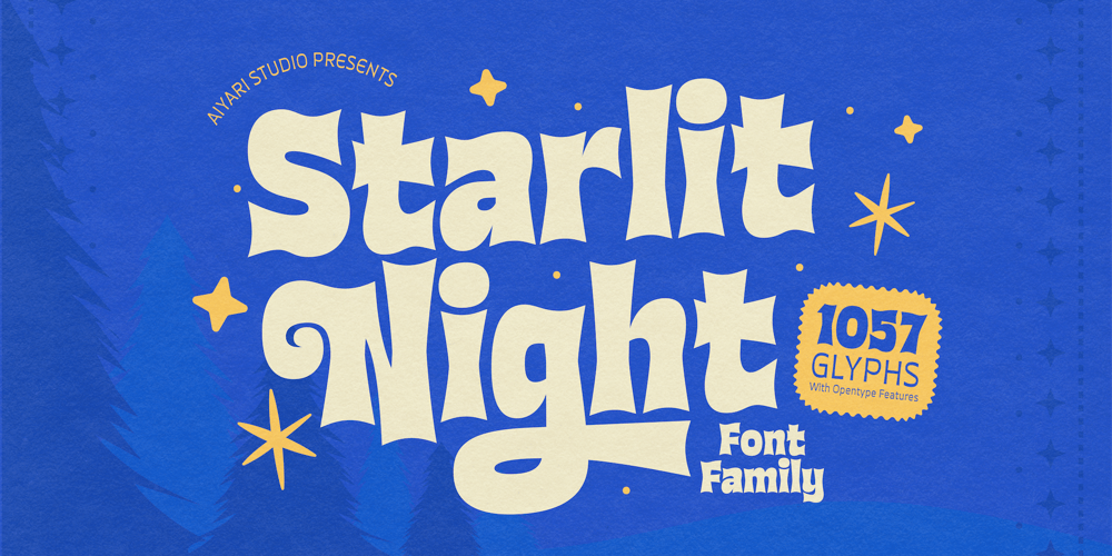 Ayr Starlit Night font