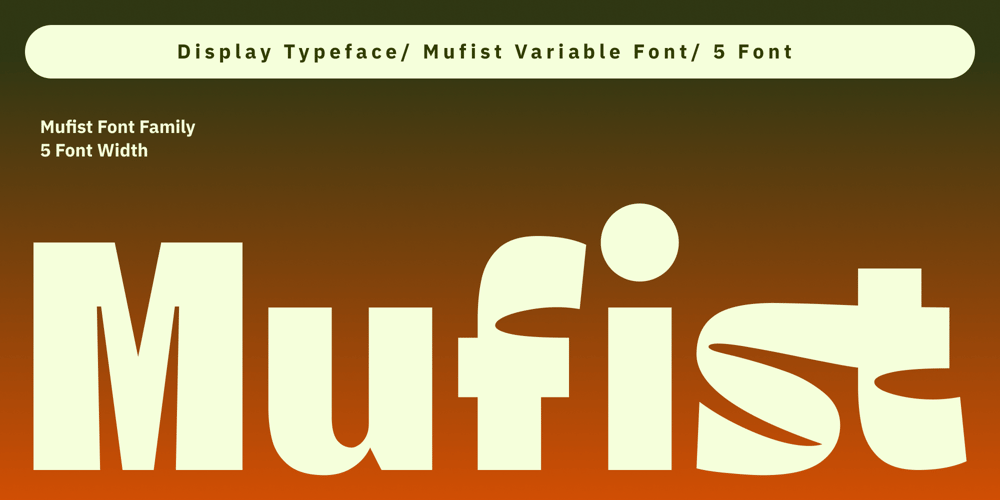 Mufist font
