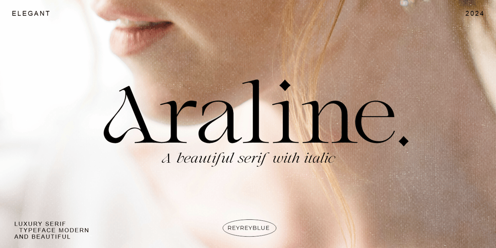 Araline font
