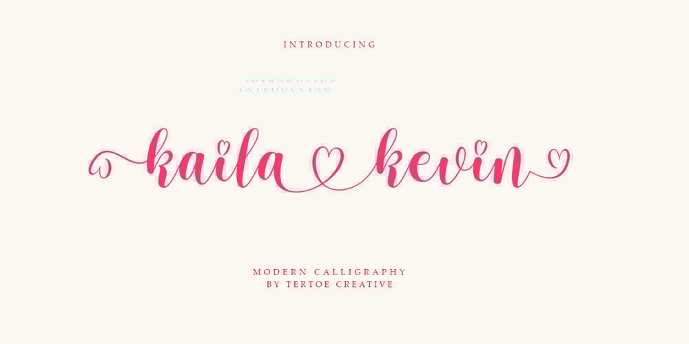 Kaila Kevin font
