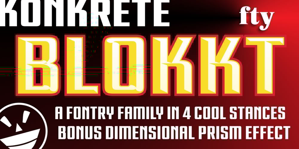 FTY Konkrete font