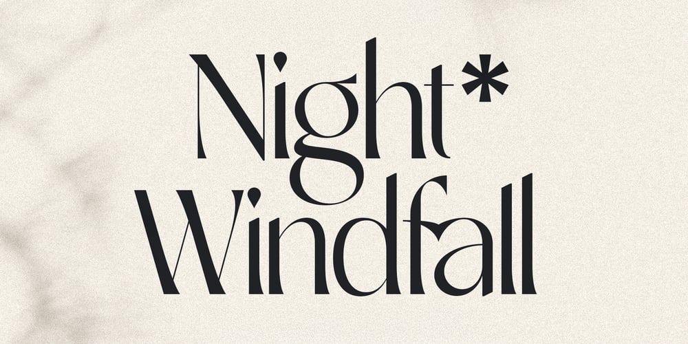 SLTF Night Windfall font