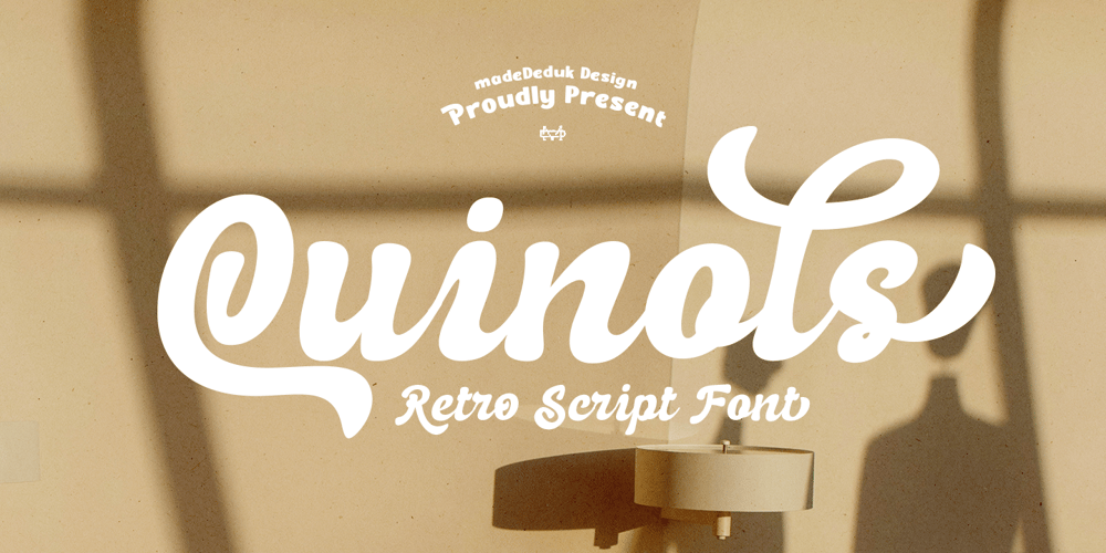 Quinols font