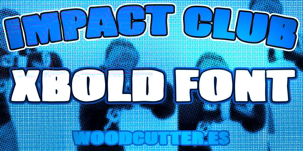 Impact Club font