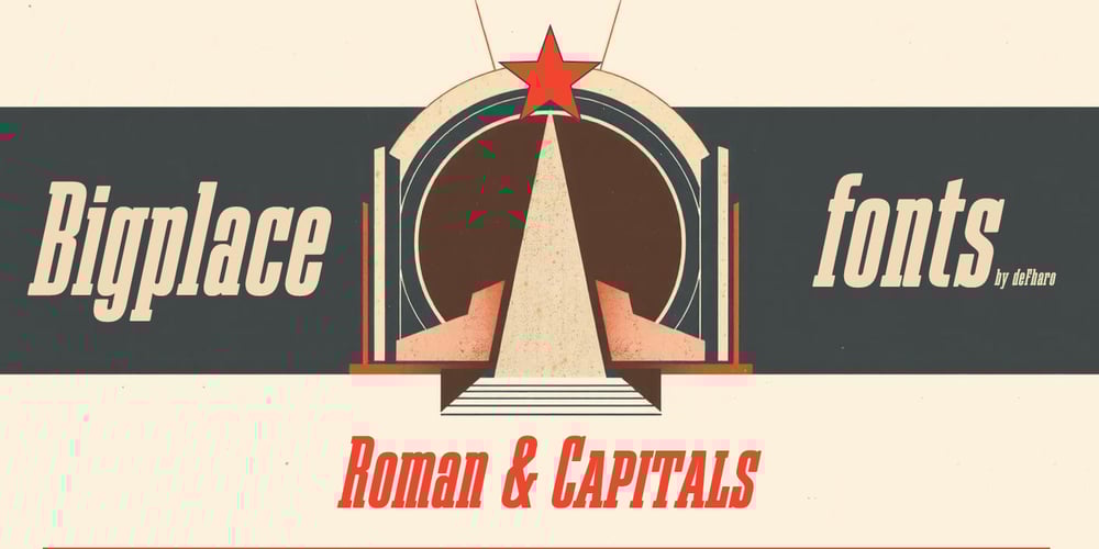 Bigplace font