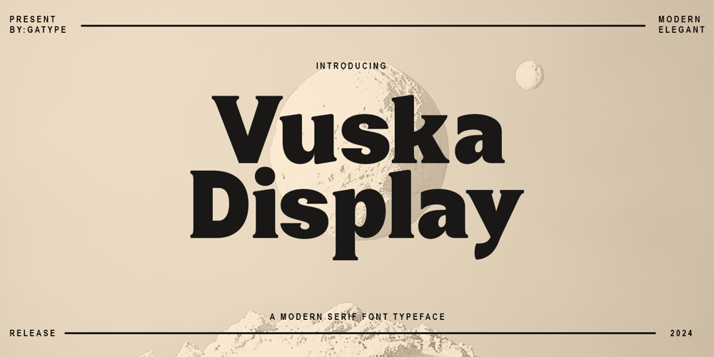 Vuska Black font