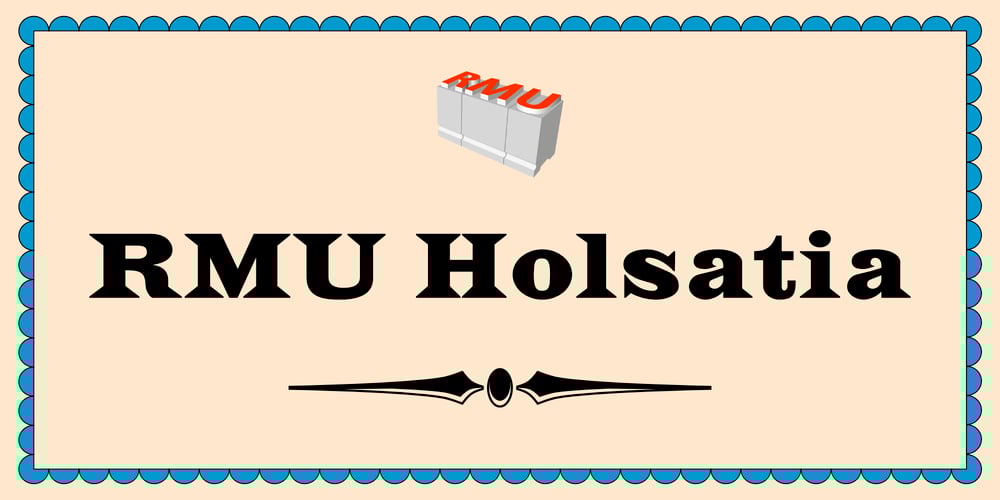 RMU Holsatia font