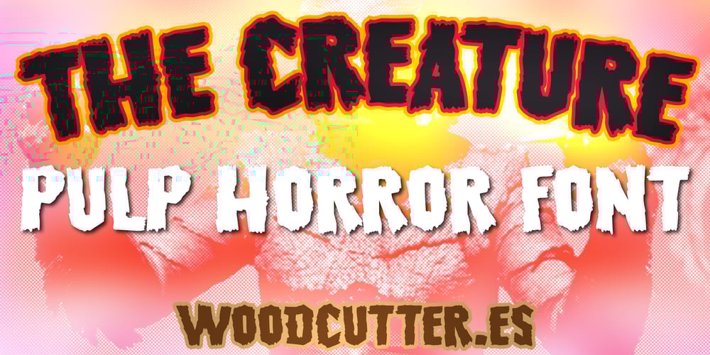 The Creature font