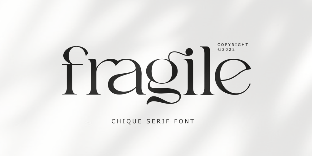 Zn Fragile font