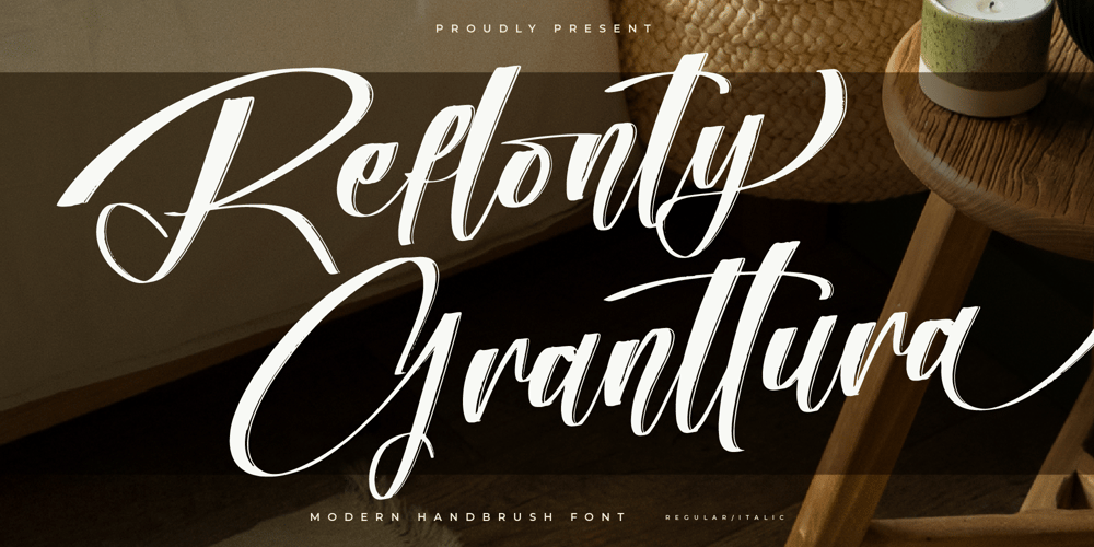 Reflonty Granttura font