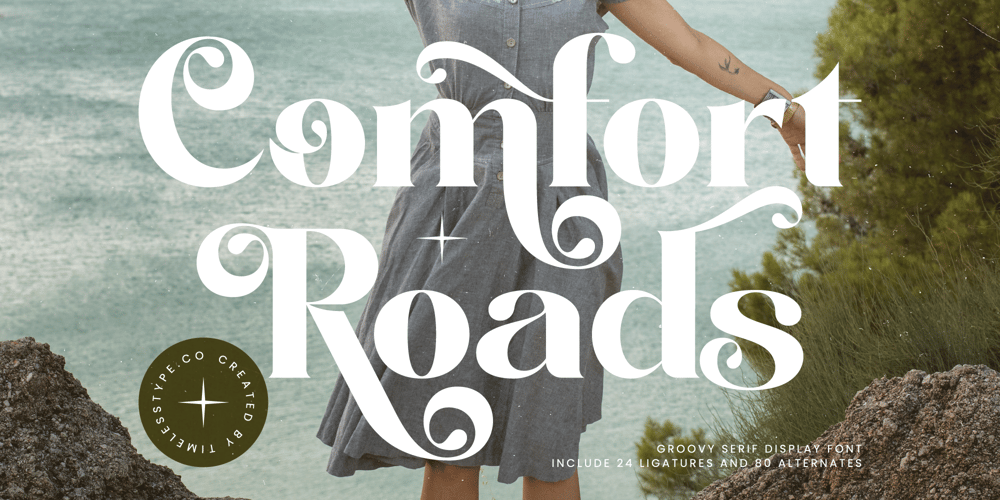 Comfort Roads font