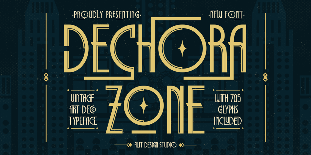 Dechora Zone font