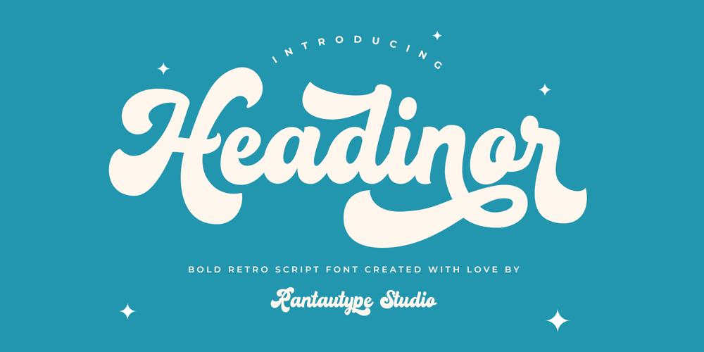 Headinor font