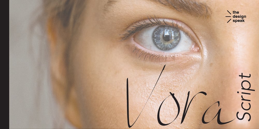 Vora Script font
