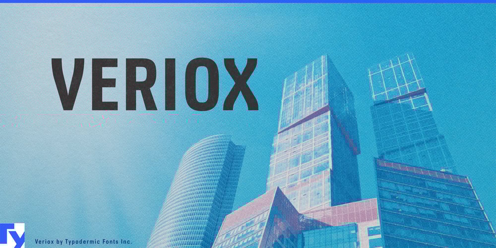Veriox font