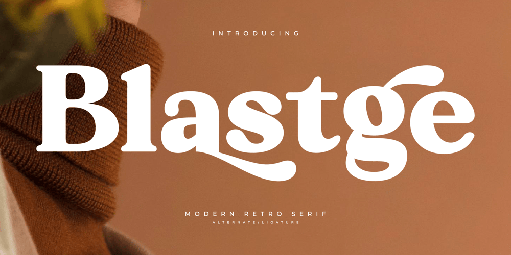 Blastge font