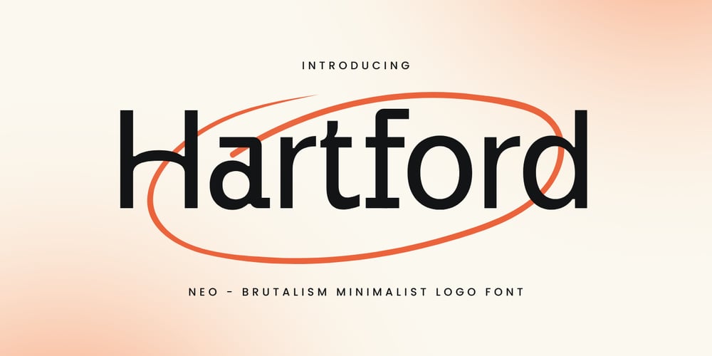Hartford font