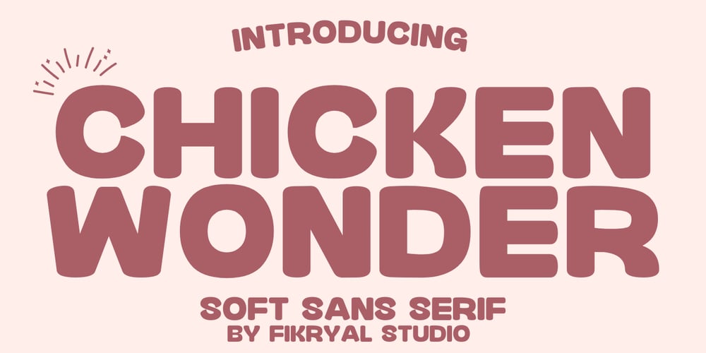 Chicken Wonder font
