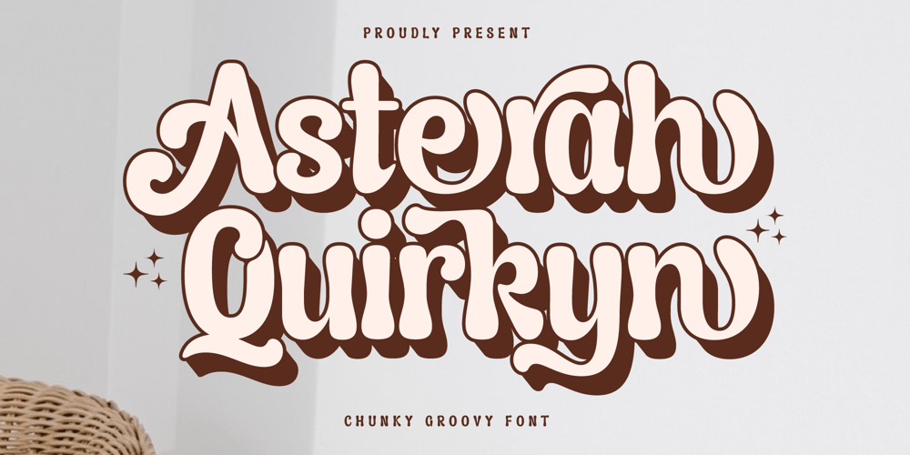Asterah Quirkyn font