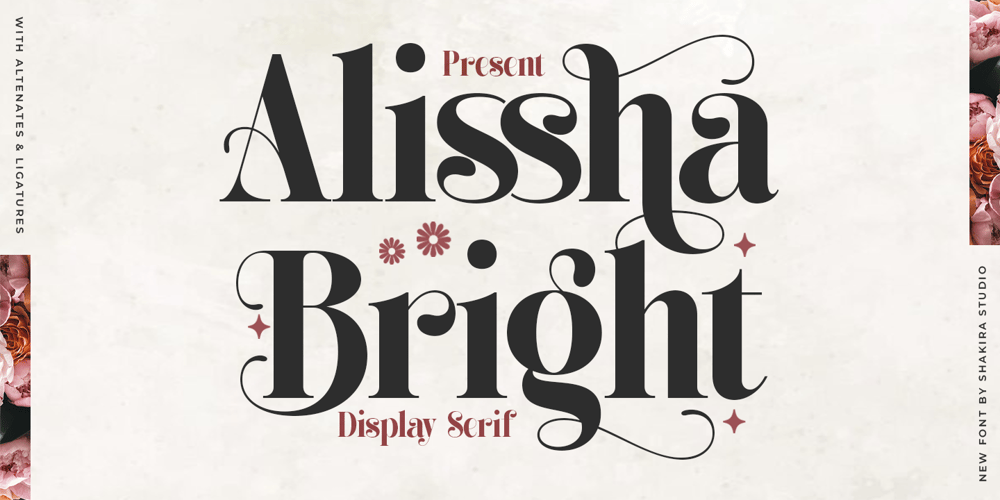 Alissha Bright font
