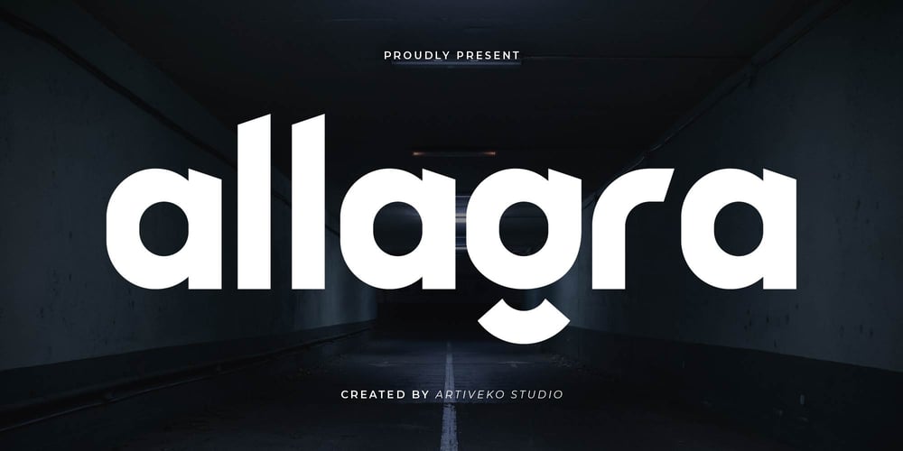 Allagra font