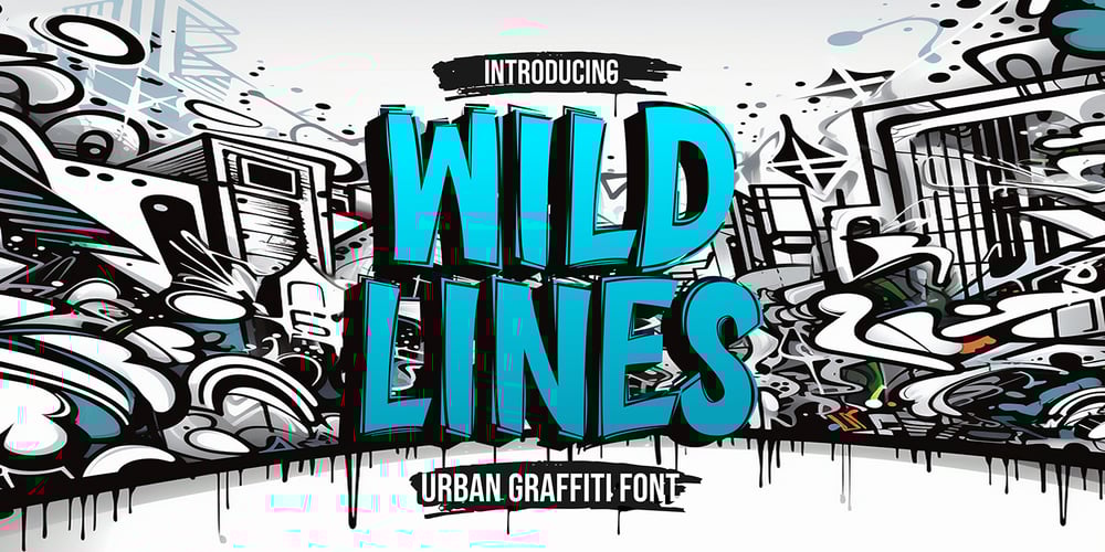 Wild Lines font