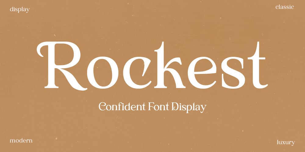 Rockest font