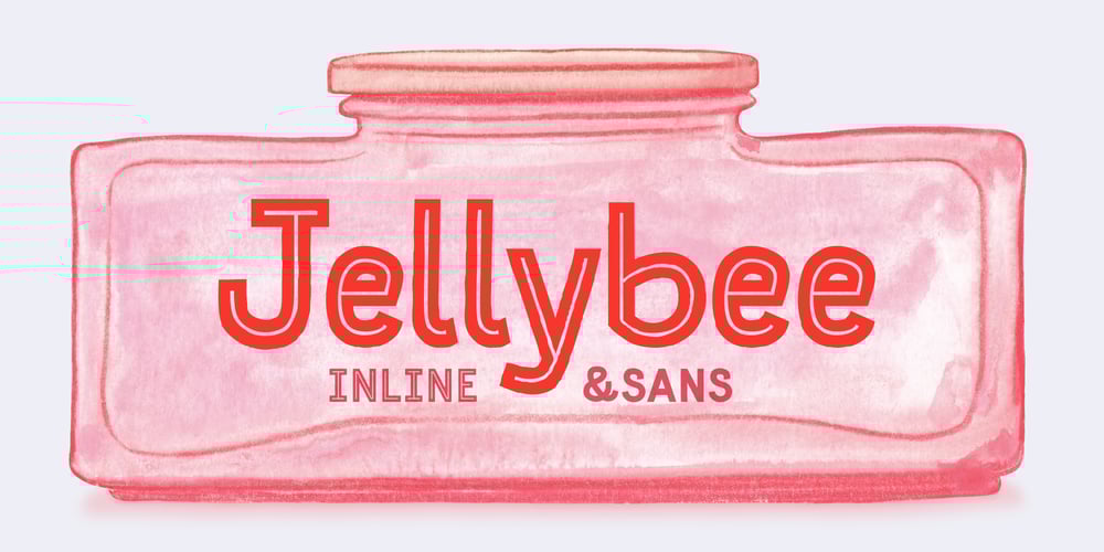 Jellybee font