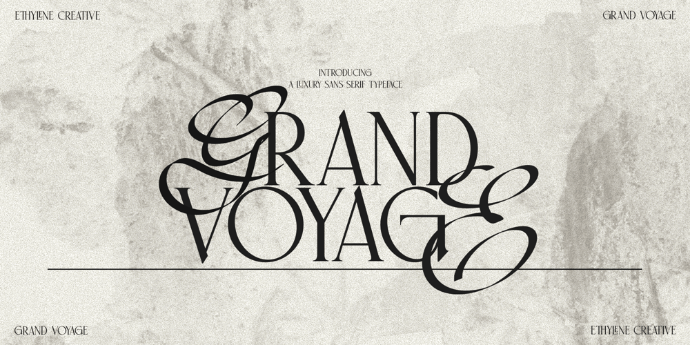 Grand Voyage font