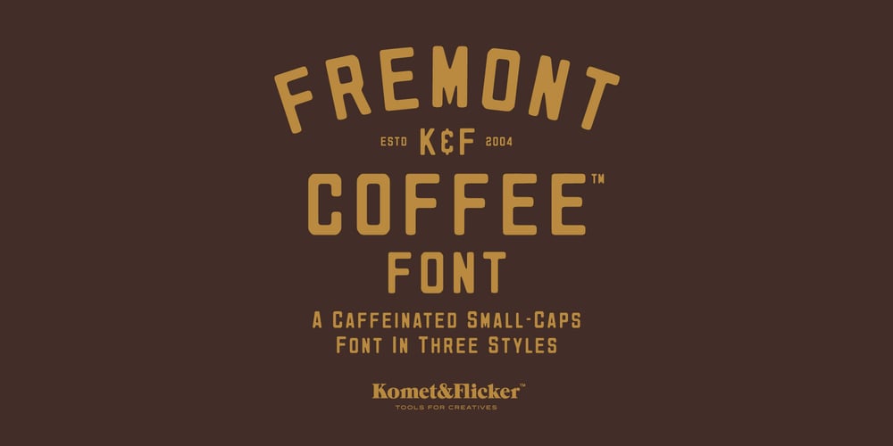 Fremont Coffee font