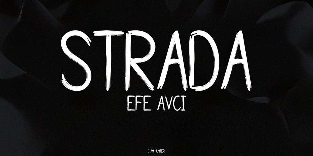 Strada font