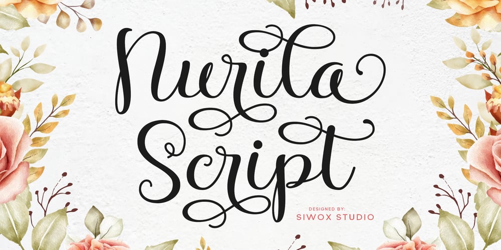 Nurila Script font