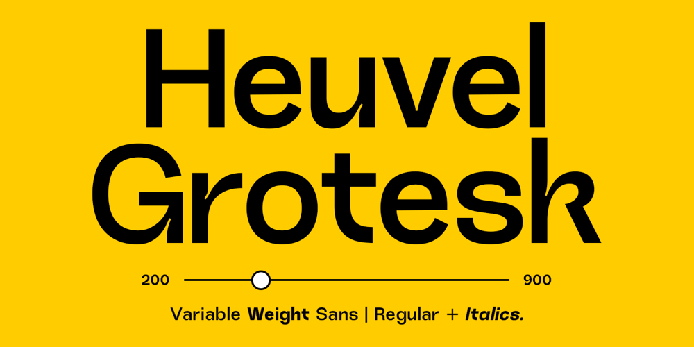 Heuvel Grotesk font
