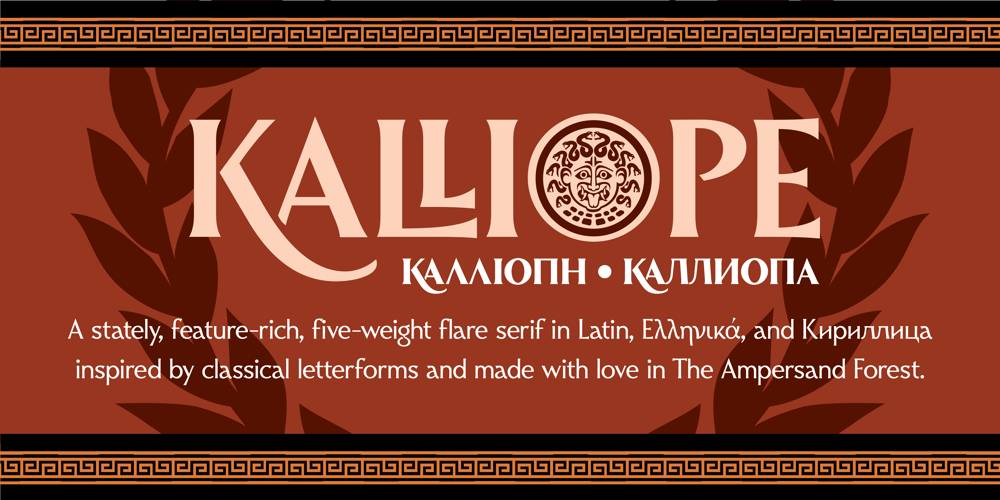 Kalliope font