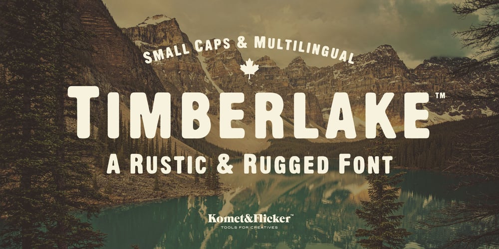 Timberlake font