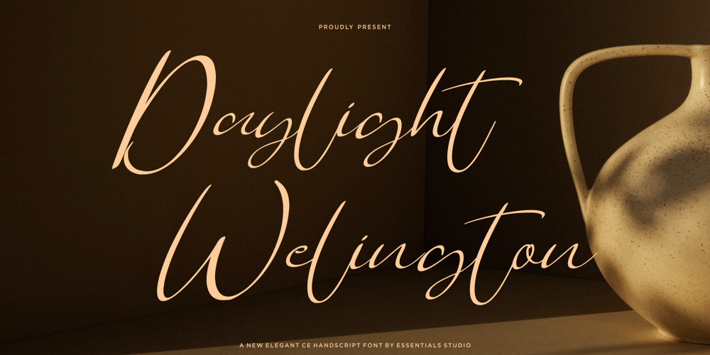 Daylight Welington font