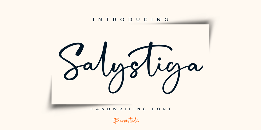 Salystiga font