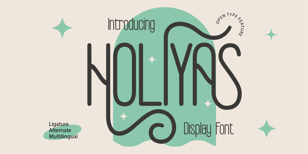Holiyas font