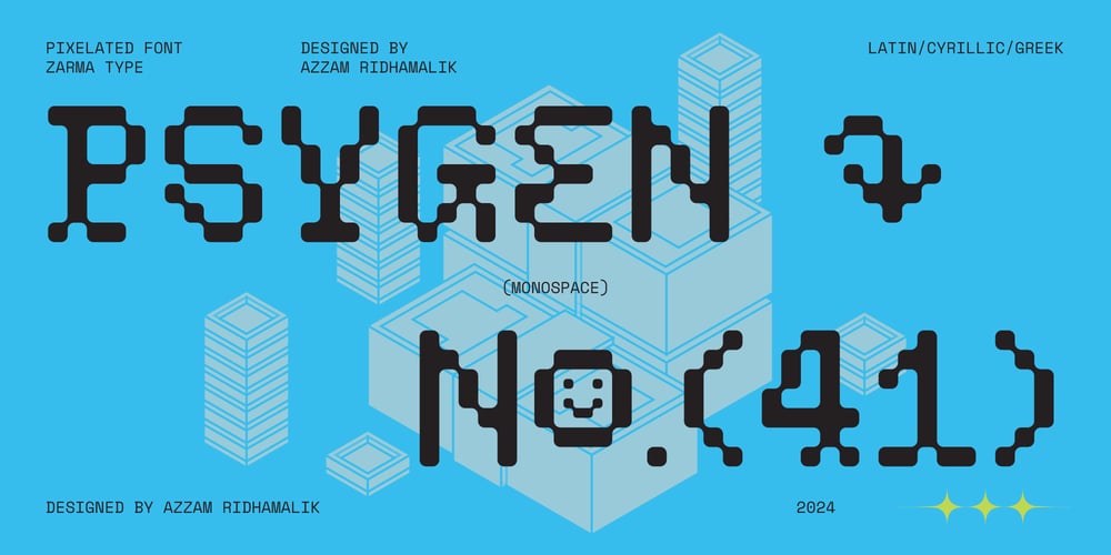 Psygen font